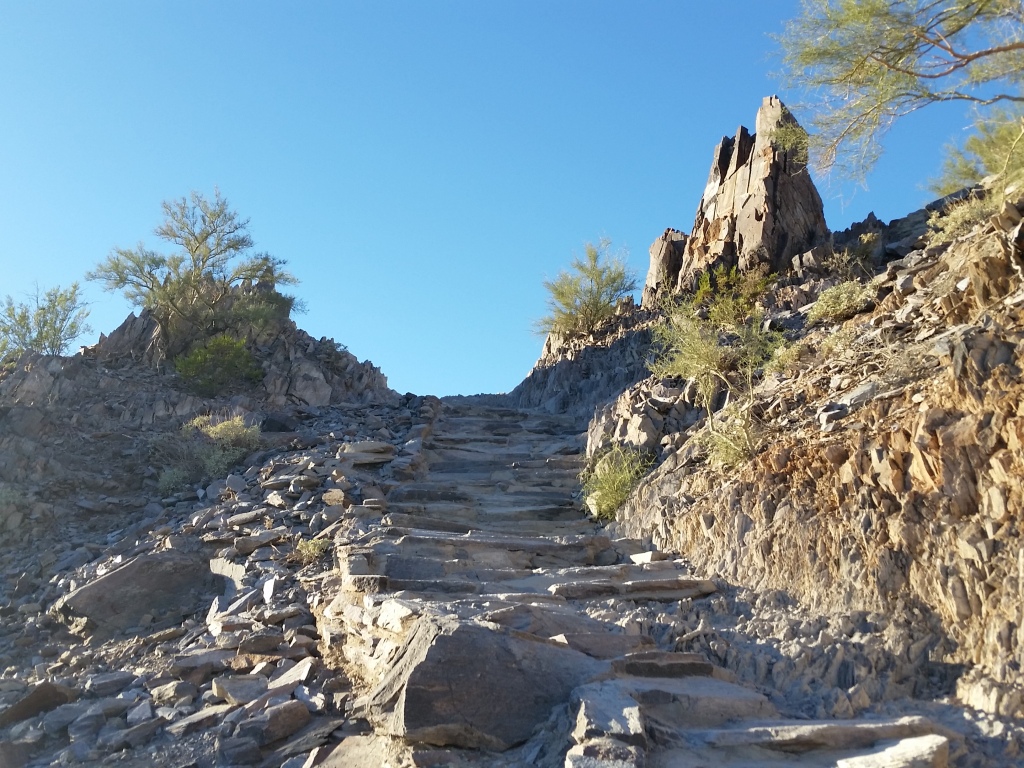 Squaw Peak (Piestewa Peak) - Phoenix Mountain Preserve - Summit Trail ...