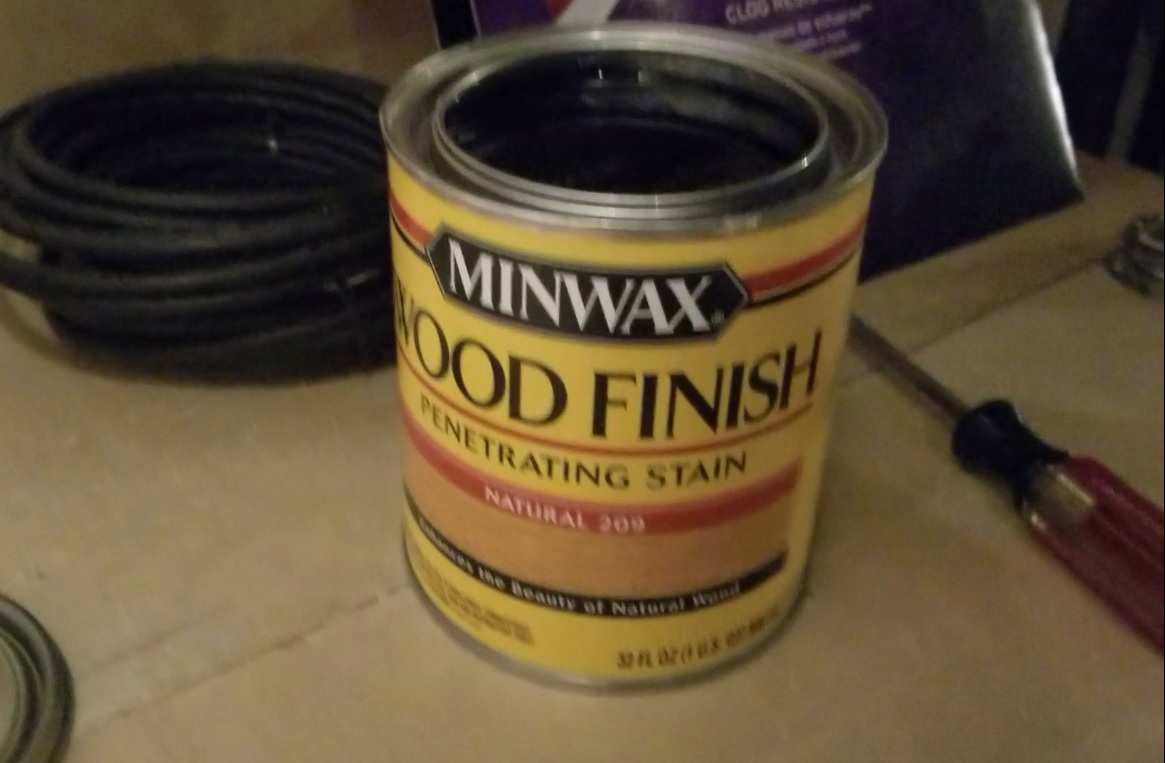 Minwax Wood Finish Transparent Sedona Red Wood Stain 0.5 pt.